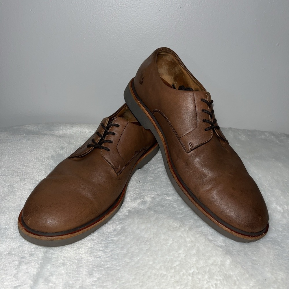 Gentle‎ Souls Oxfords Men's Size 8.5 Brown Cognac Leather Classic Shoes Designer
